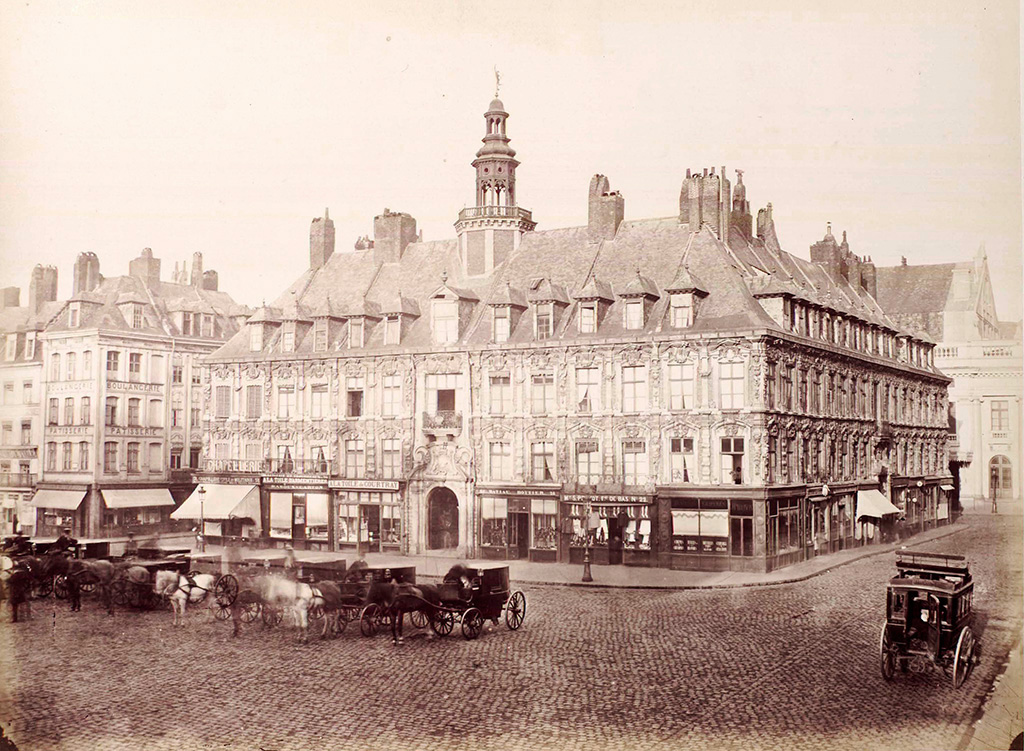 Lille Grand Place 1869