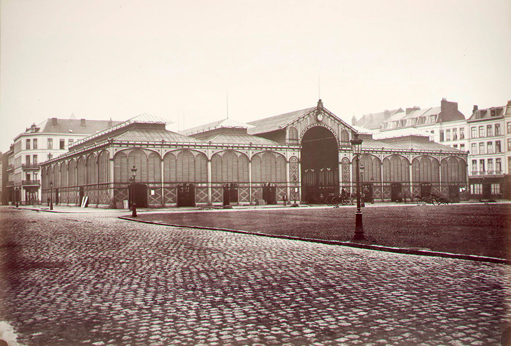Halles centrales de lille wazemmes 1870