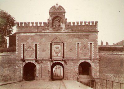 Photographie ancienne Lille, Porte de Roubaix. Photographe d'architecture Lille