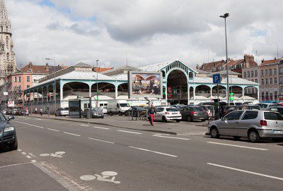 Photographie Lille, Halles Solférino, Halles de Wazemmes. Photographe d'architecture Lille