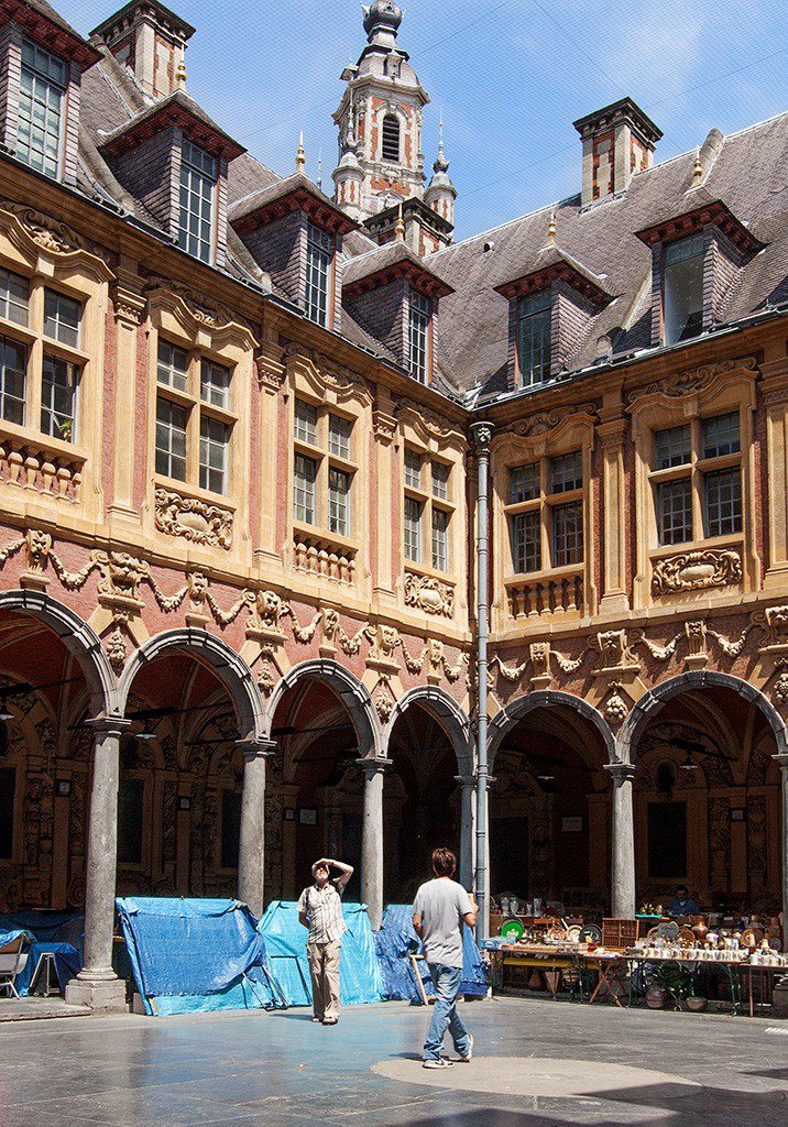 vieille bourse interieur