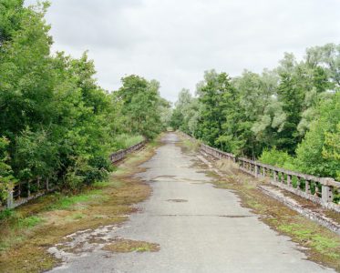 Photographie autoroute abandonnée, périphérique, Paris