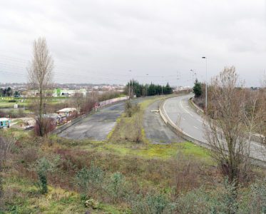 Photographie autoroute abandonnée, périphérique, Paris