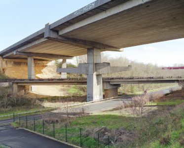 Photographie autoroute abandonnée, périphérique, Paris