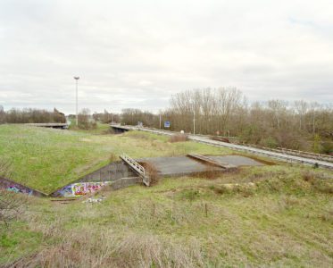 Photographie autoroute abandonnée, périphérique, Paris