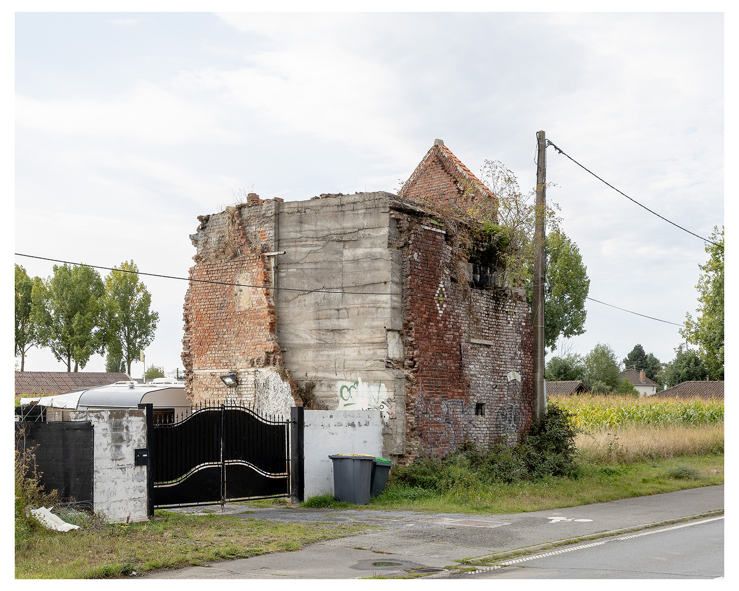 Photographie d'architecture et de patrimoine, Lille, Nord, Hauts-de-France. Blockhaus ©Thomas Karges