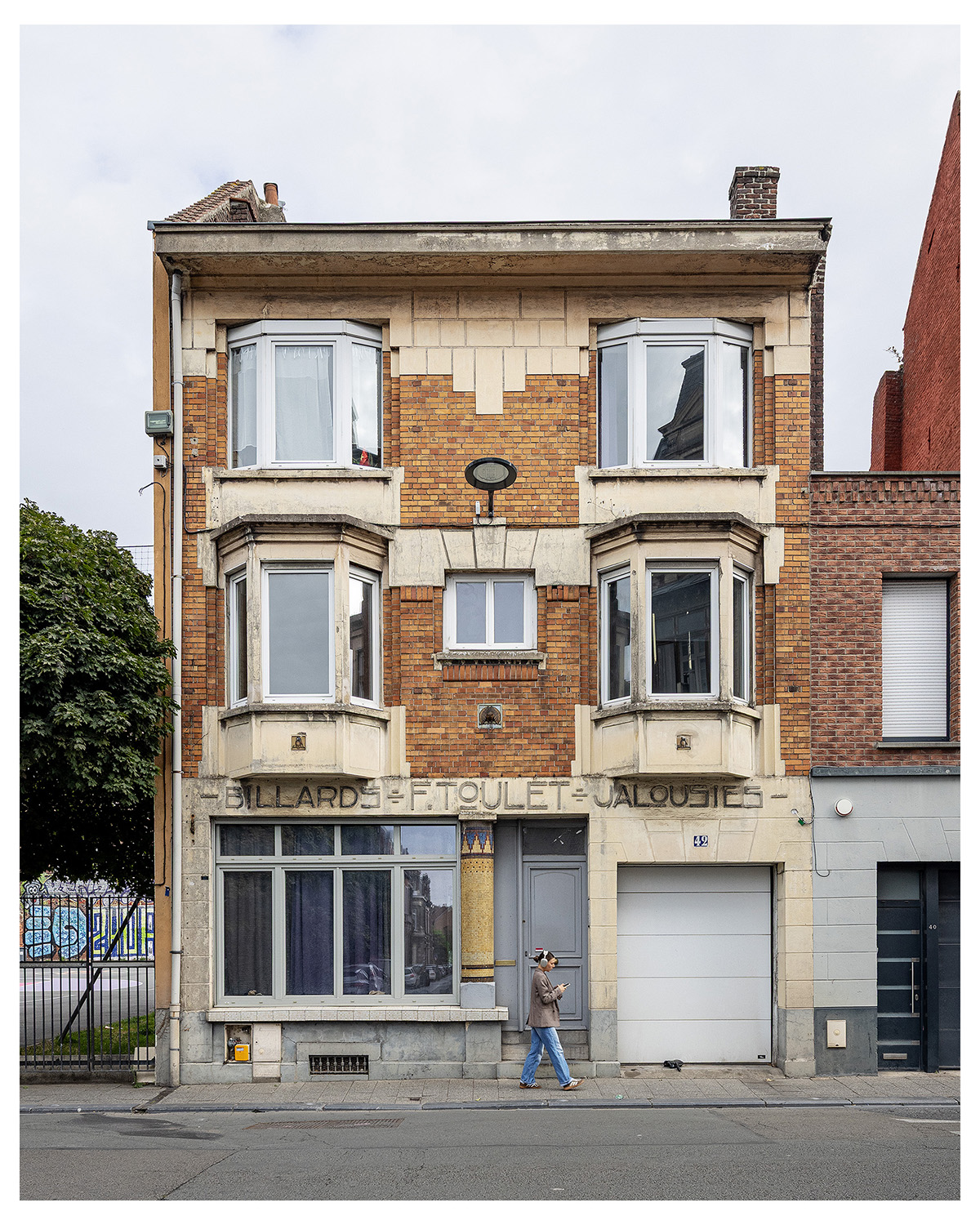 Photographie d'architecture et de patrimoine, Lille, Nord, Hauts-de-France. Ancien commerce à Tourcoing ©Thomas Karges