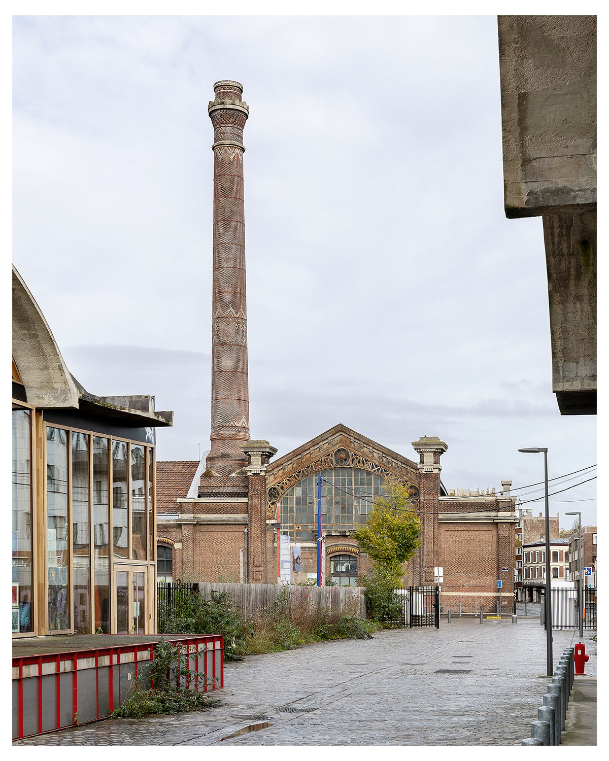 Photographie d'architecture et de patrimoine, Lille, Nord, Hauts-de-France. Gare Saint-Sauveur à Lille. Bazaar St-So ©Thomas Karges