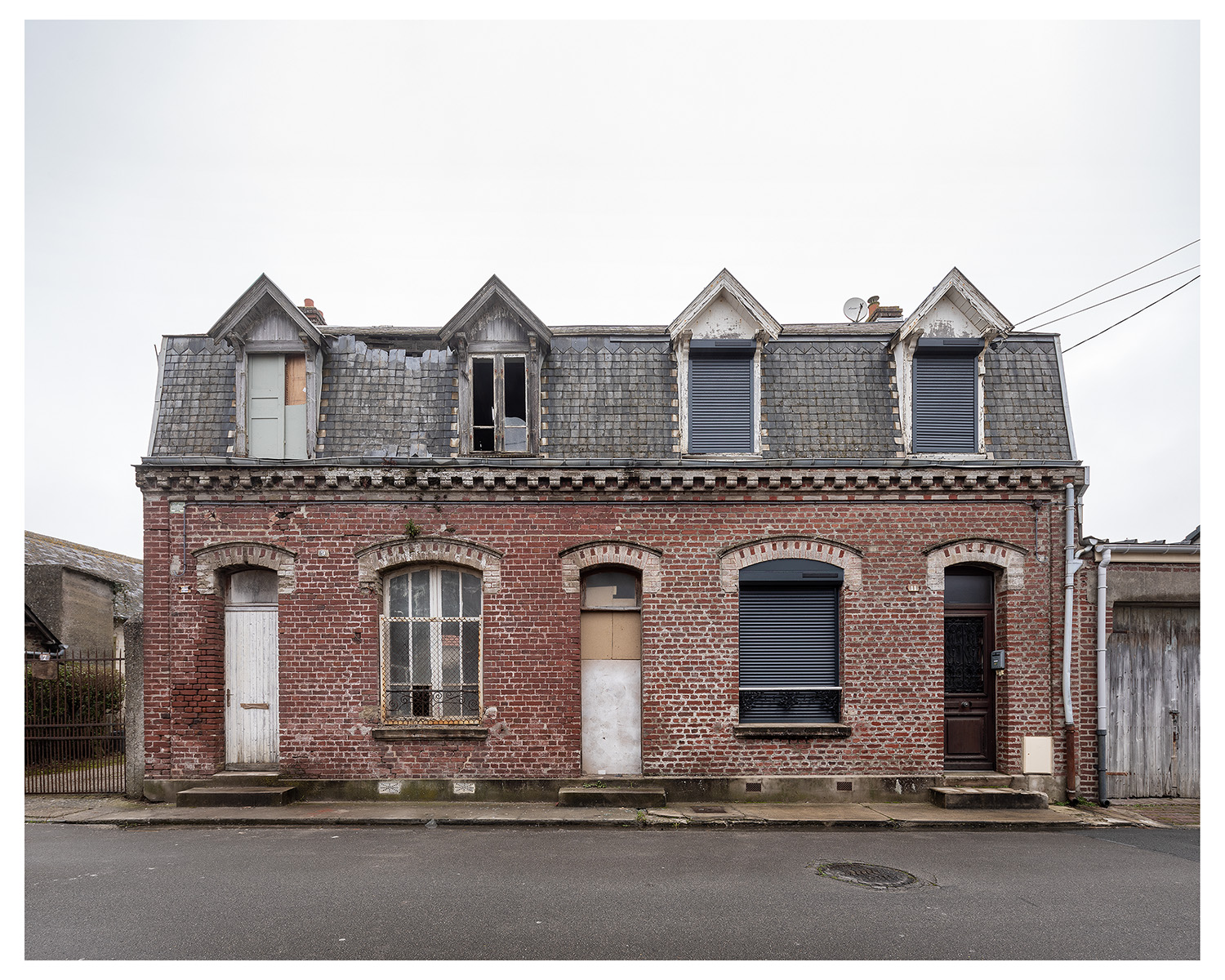 Photographie d'architecture et de patrimoine, Lille, Nord, Hauts-de-France. Habitation à Cayeux-sur-Mer ©Thomas Karges