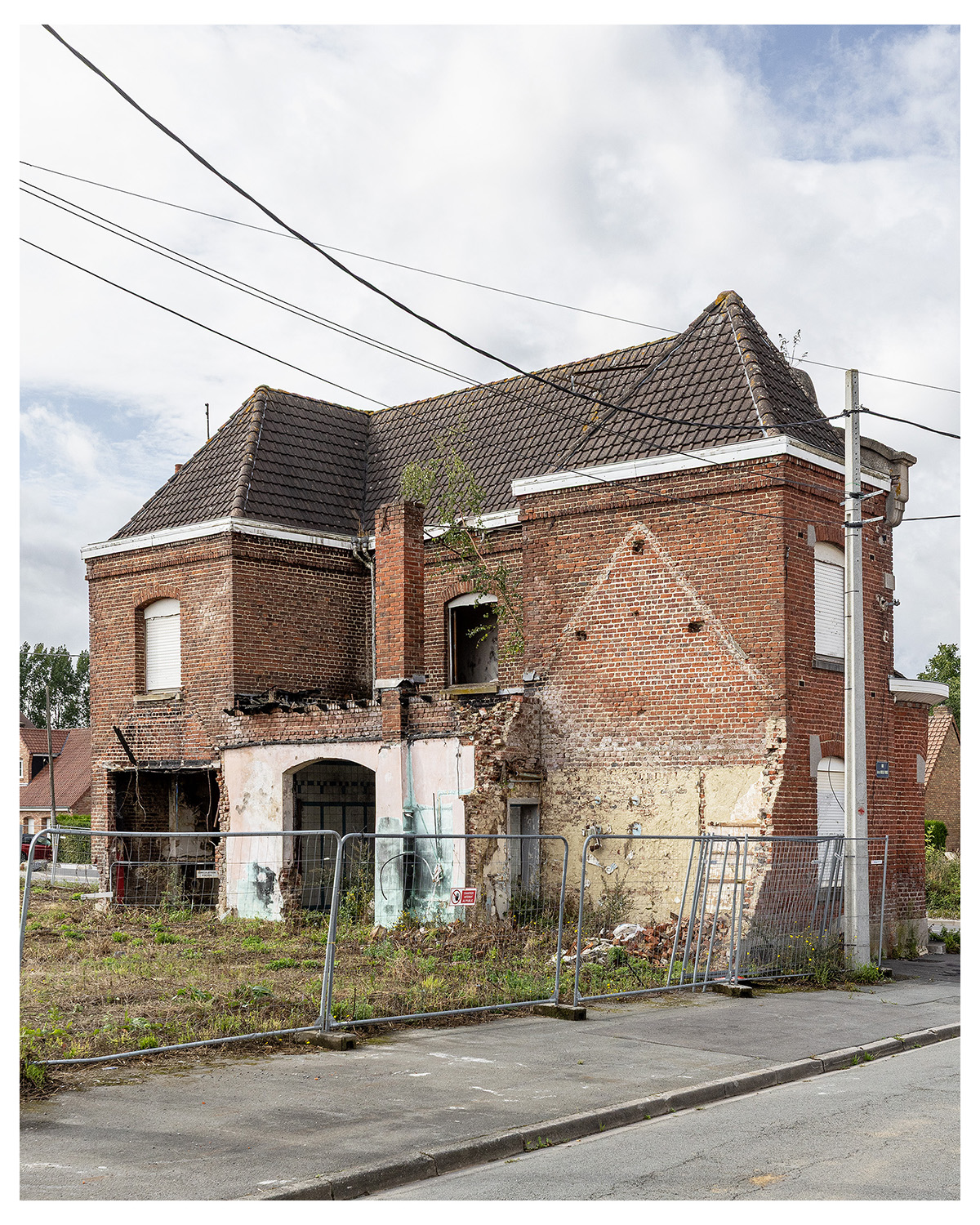 Photographie d'architecture et de patrimoine, Lille, Nord, Hauts-de-France. Habitation à Herlies ©Thomas Karges