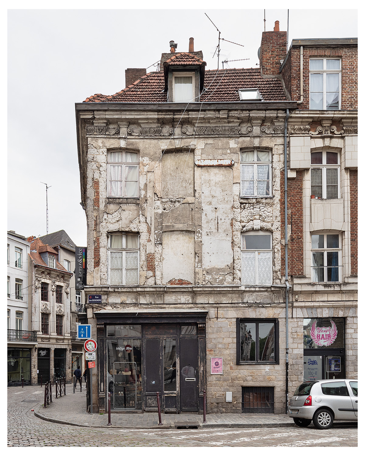 Photographie d'architecture et de patrimoine, Lille, Nord, Hauts-de-France. Habitation à Lille ©Thomas Karges