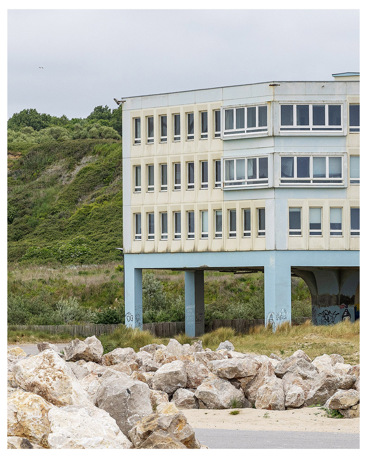 Photographie d'architecture et de patrimoine, Lille, Nord, Hauts-de-France. Hoverport, Boulogne-sur-Mer, Le Portel ©Thomas Karges