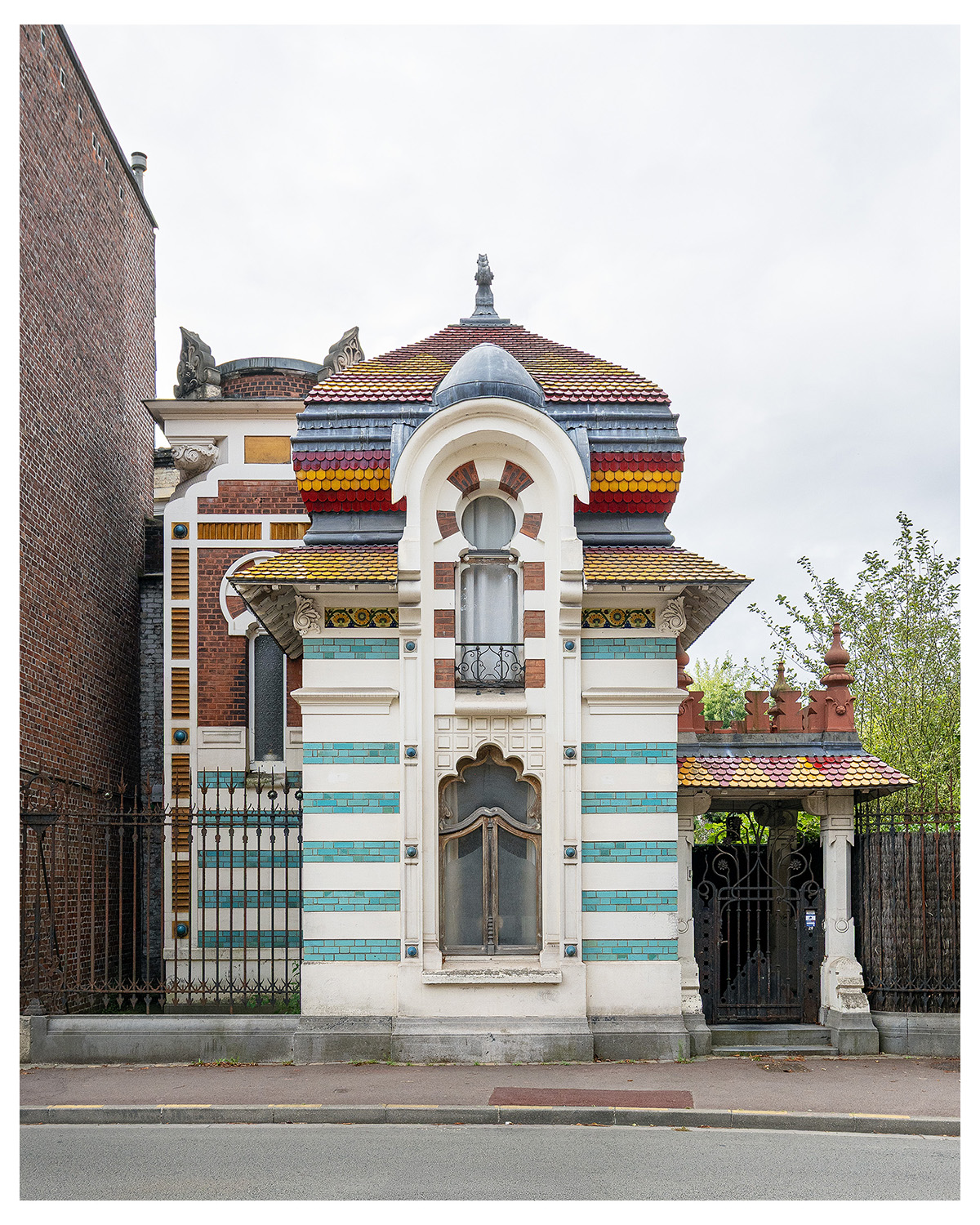 Photographie d'architecture et de patrimoine, Lille, Nord, Hauts-de-France. Vestiges du Palais Vaissier à Tourcoing ©Thomas Karges
