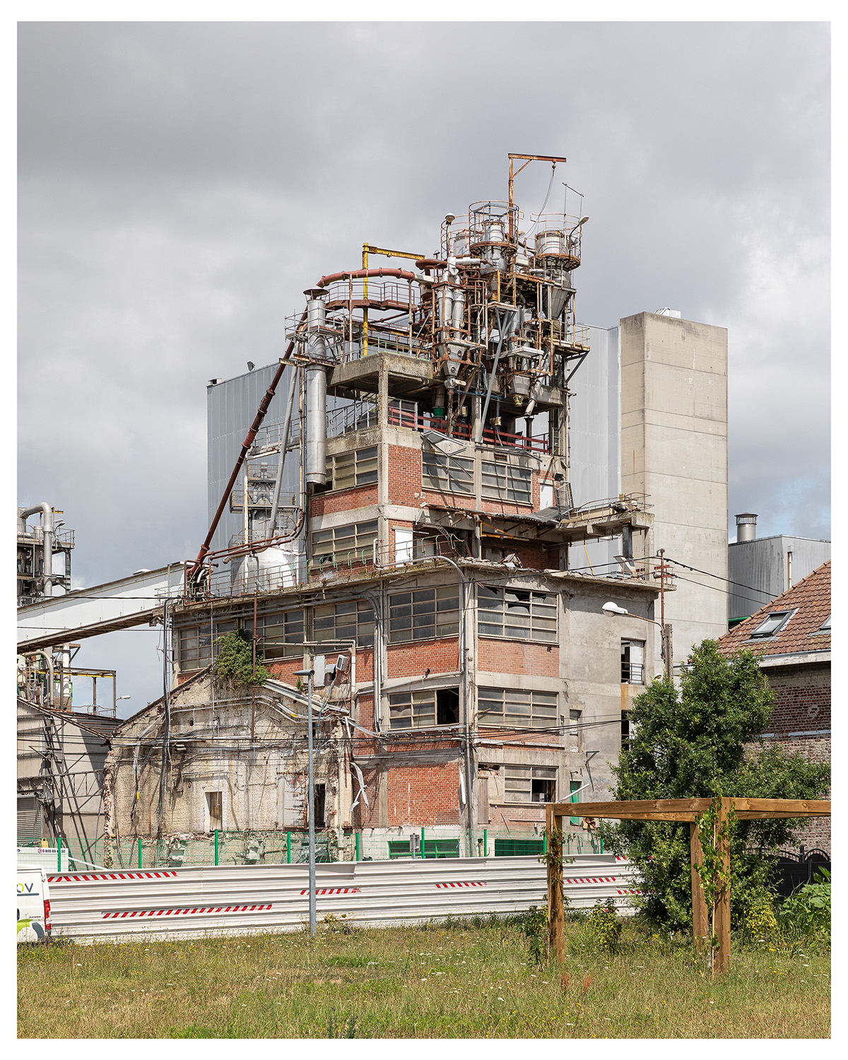 Photographie d'architecture et de patrimoine, Lille, Nord, Hauts-de-France. Usine d'amidon à Haubourdin ©Thomas Karges